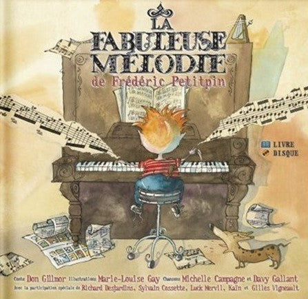 Livre La fabuleuse mélodie de Frédéric Petitpin (Livre d'occasion) - ISBN 2923163303