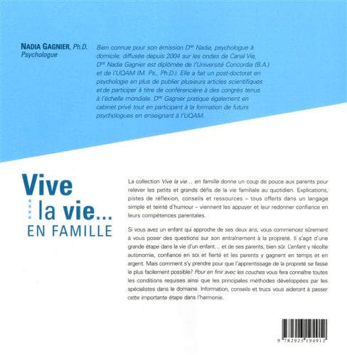 Vive la vie... en famille # 6 : Pour en finir avec les couches : L'apprentissage de la propreté (Nadia Gagnier, Ph.D)