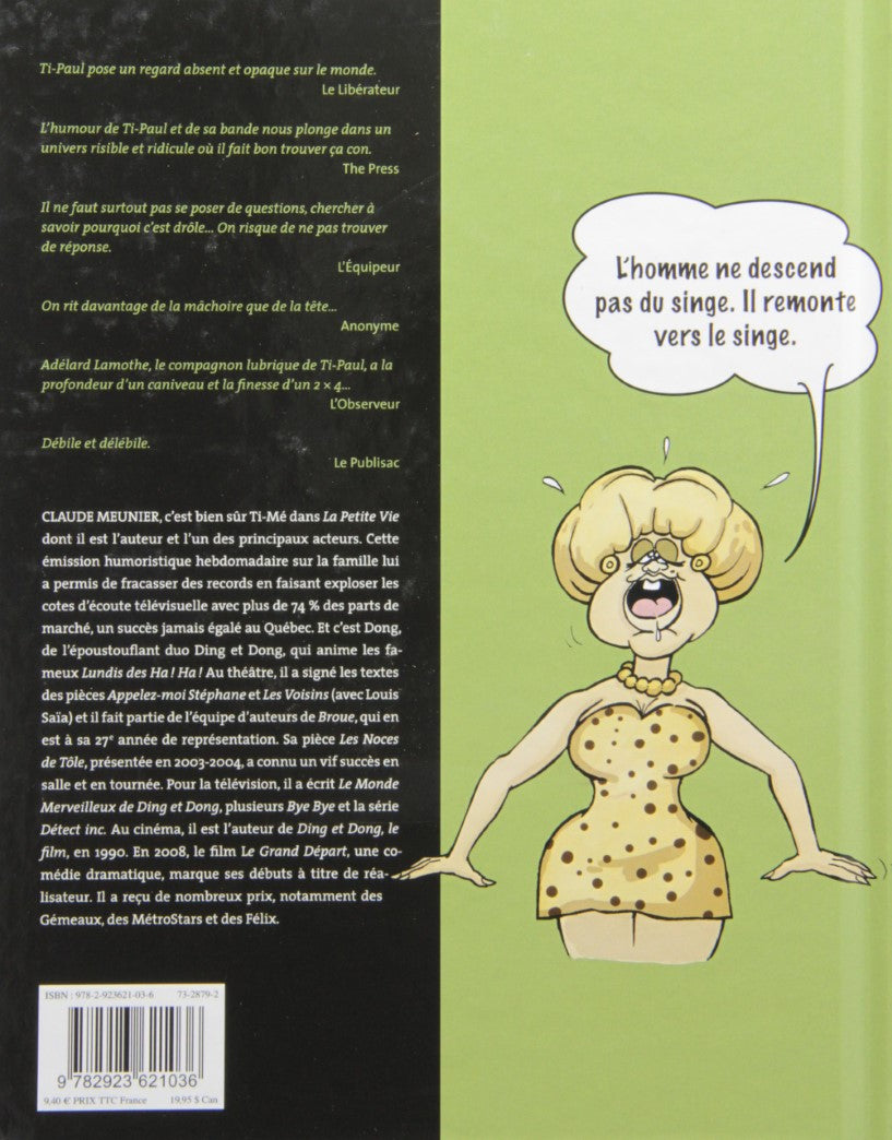 Livre La bande à Ti-Paul - Claude Meunier (Livre d'occasion) - ISBN 2923621034
