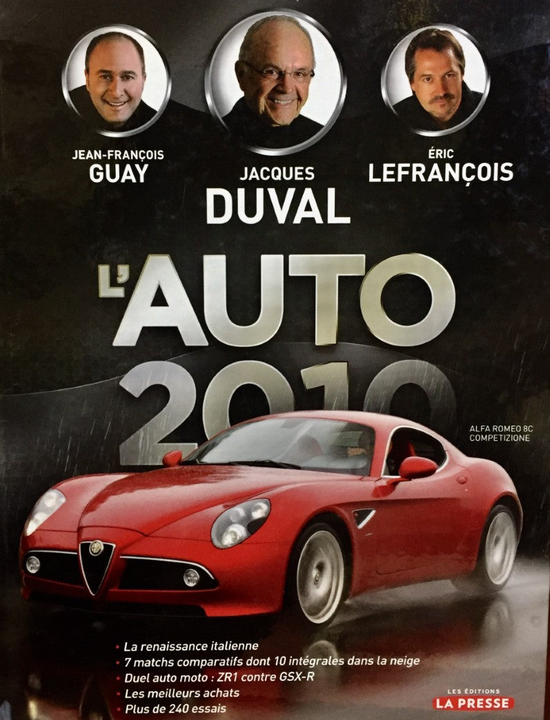 Livre L'auto 2010 (Collectif) (Livre neuf) - ISBN 2923681118