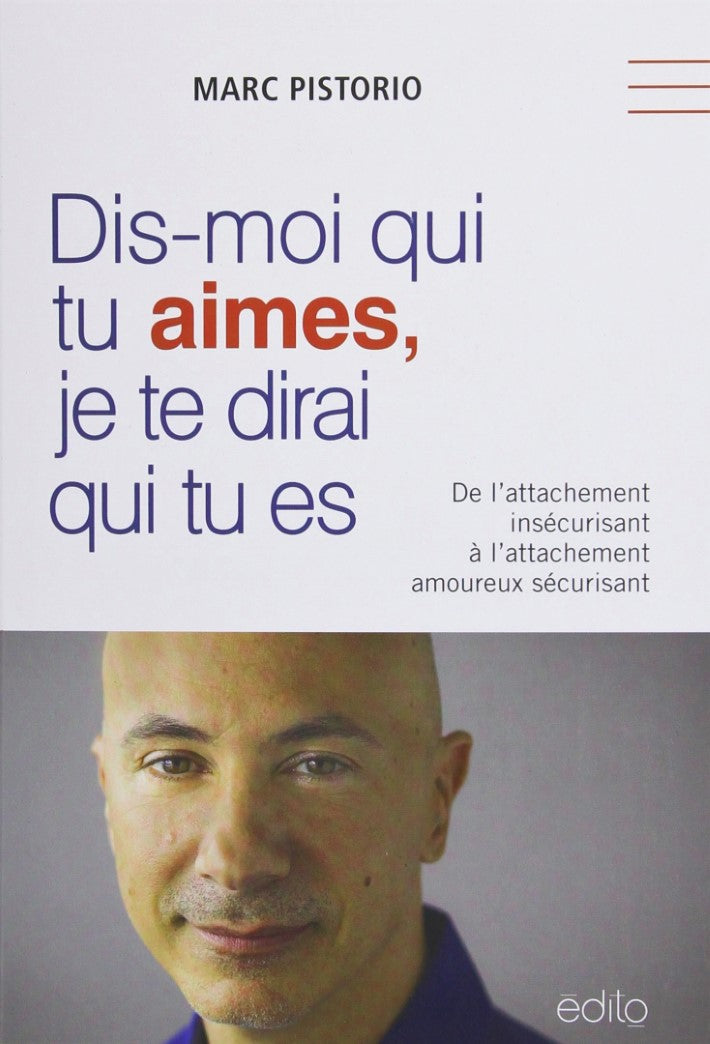 Livre Dis-moi qui tu aimes, je te dirai qui tu es : De l'attachement insécurisant à l'attachement...