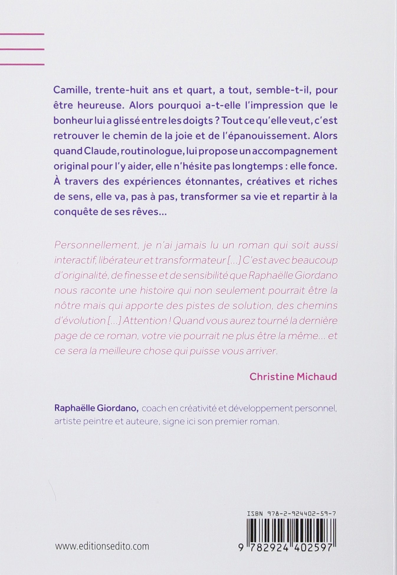 Ta deuxième vie commence quand tu comprends que tu n'es as qu'une (Raphaëlle Giordano)
