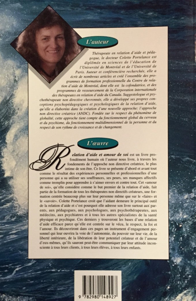 Livre Relation d'aide et amour de soi - Colette Portelance (Livre d'occasion) - ISBN 298014892X