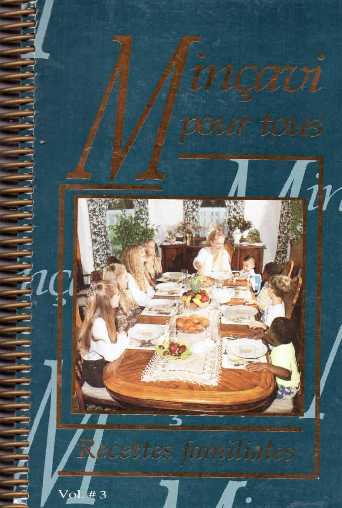 Livre Minçavi : Recettes familiales (Livre d'occasion) - ISBN 2980185256