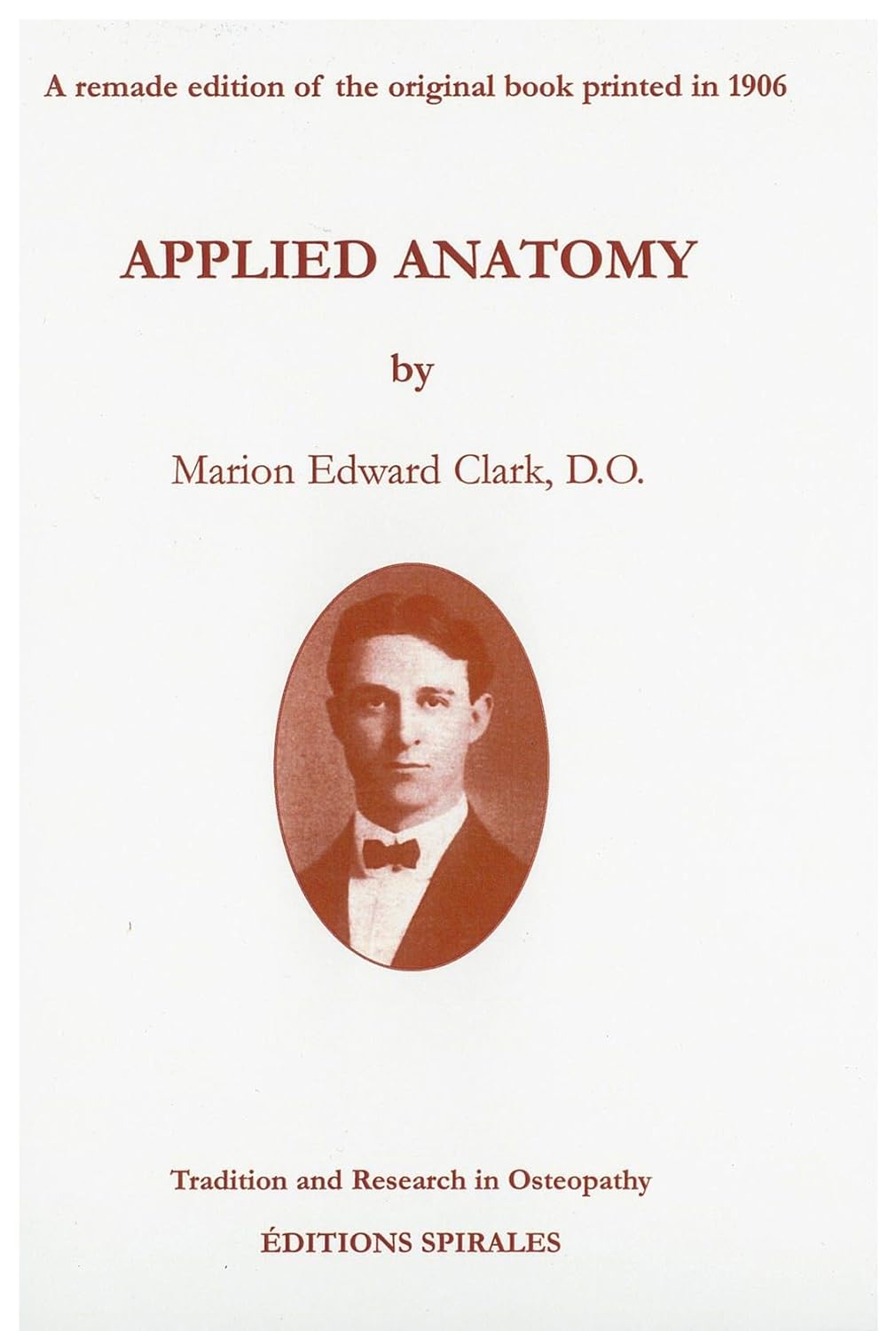 Livre Applied Anatomy - Marion Edward Clark (Livre d'occasion) - ISBN 2980658707