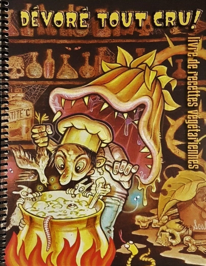 Livre Dévoré tout cru : Livre de recettes végétariennes - Collectif (Livre d'occasion) - ISBN 298...