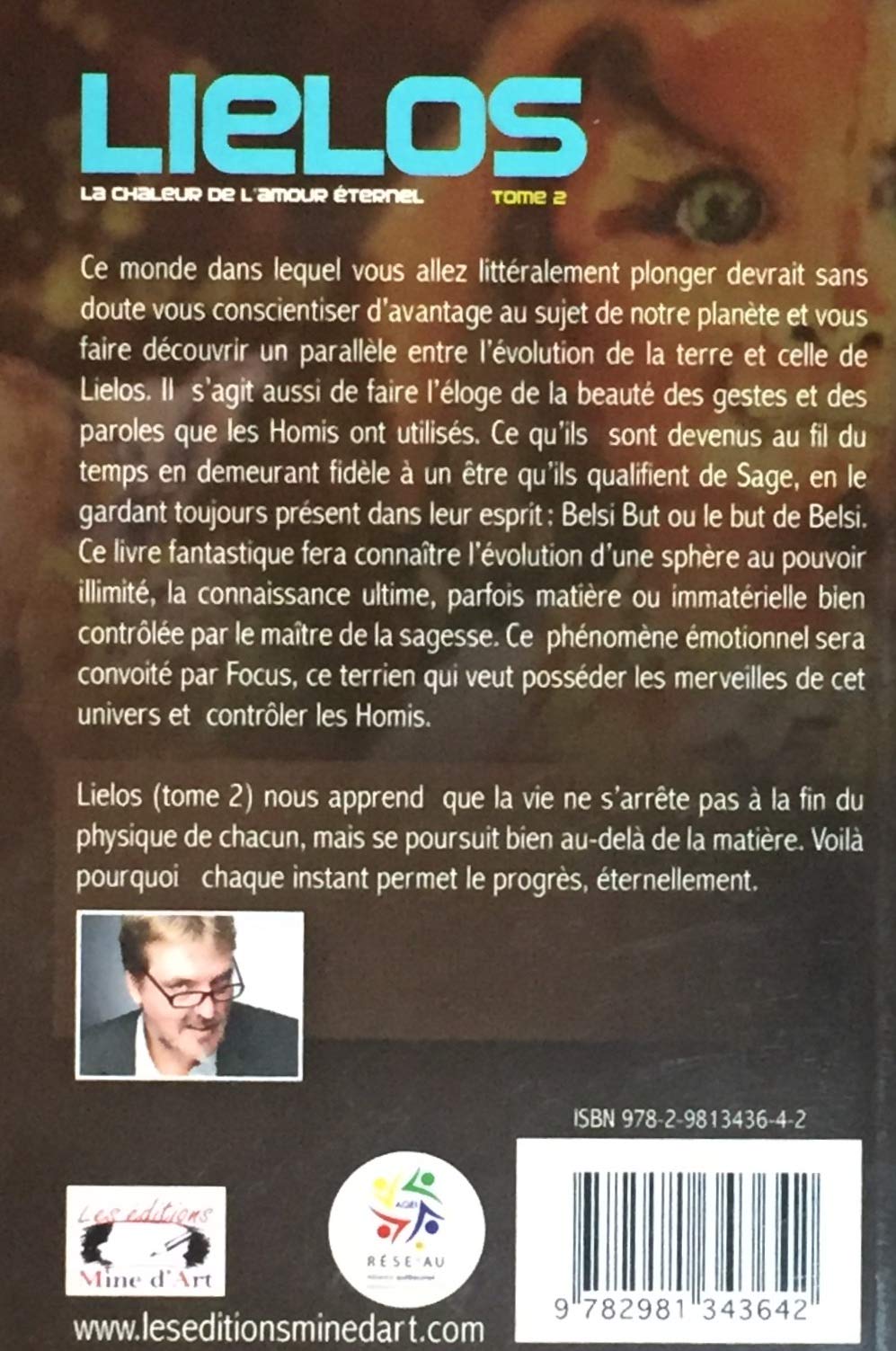 Livre La chaleur de l'amour éternel - Jean-Pierre Veillet (Livre d'occasion) - ISBN 2981343645
