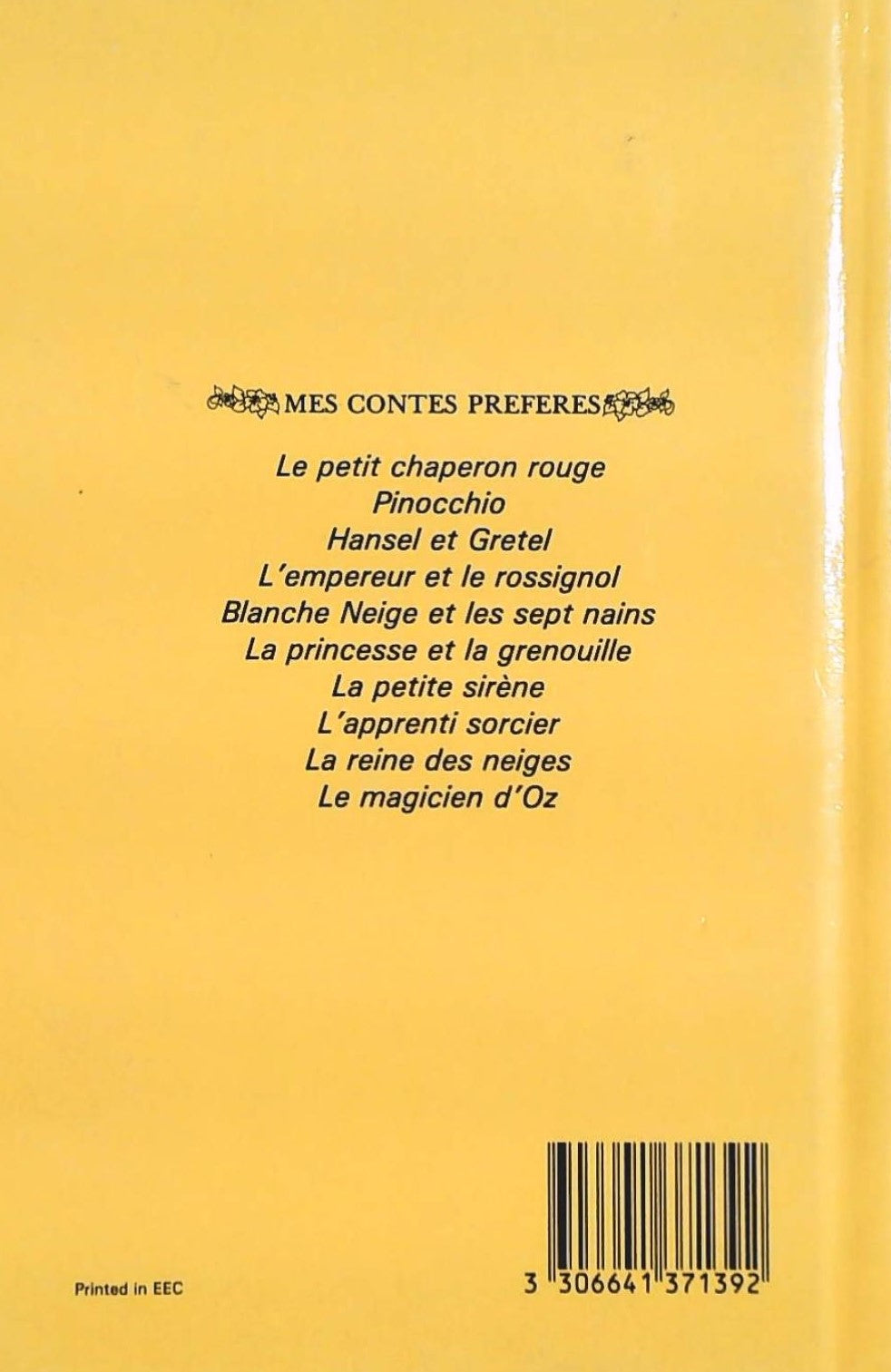 Mes contes préférés # 2 : Pinocchio (Carlo Collodi)