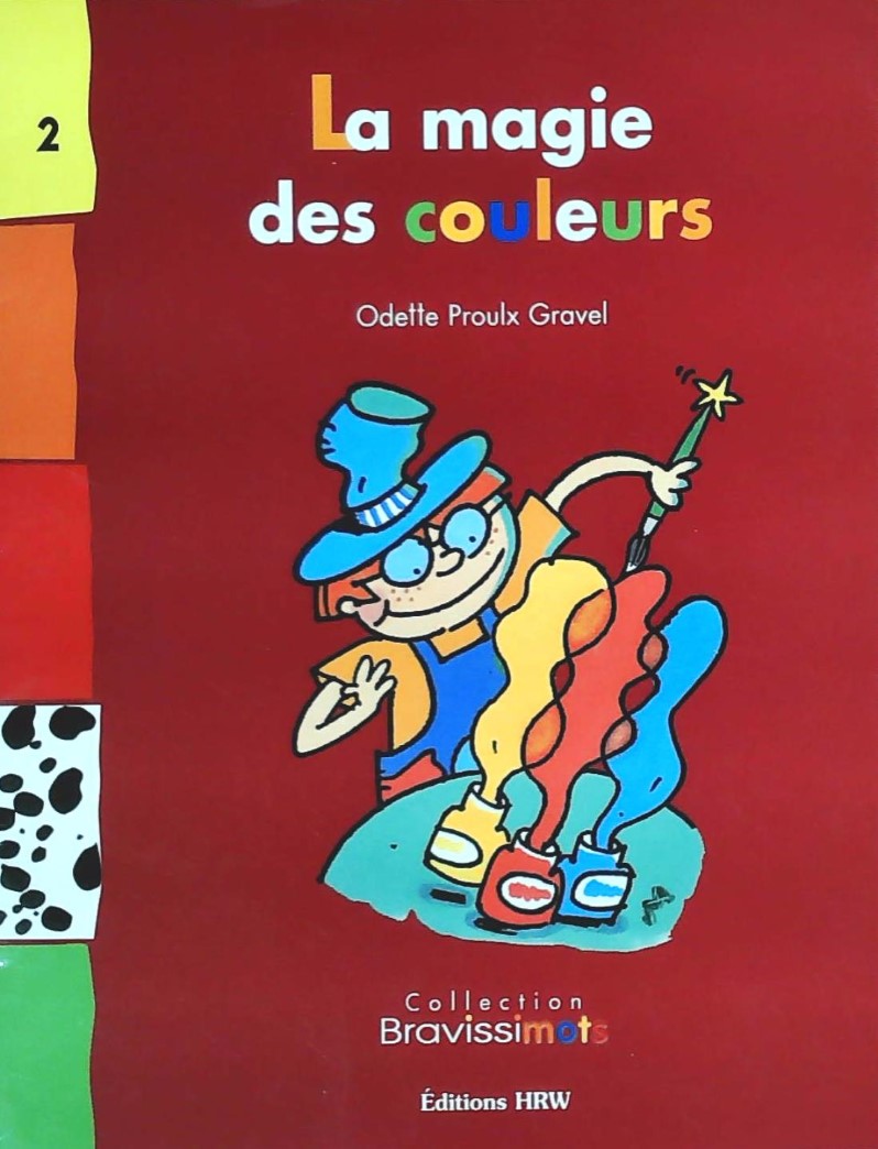 Livre La magie des couleurs - Odette Proulx Gravel (Livre d'occasion)