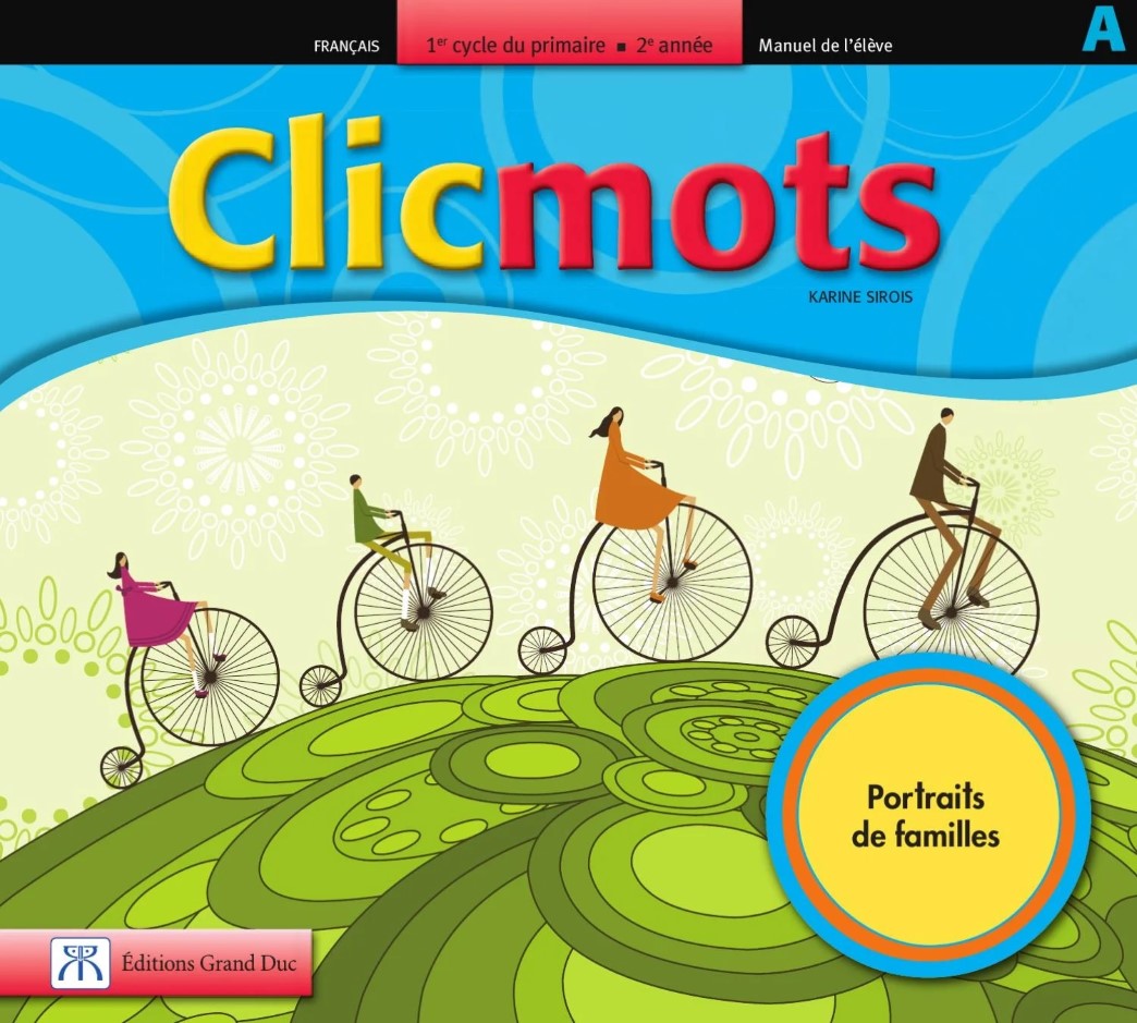 Livre Clicmots : Portraits de famille - Karine Sirois (Livre d'occasion)