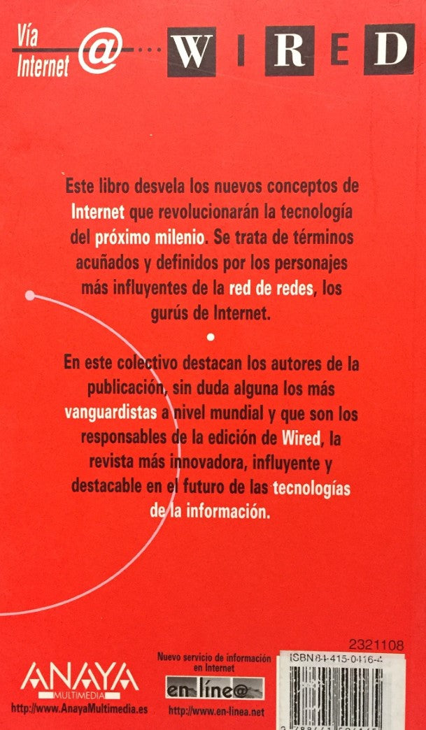 Livre Internet - Nuevos Conceptos Para Una Nueva Era (Livre d'occasion) - ISBN 8441504164