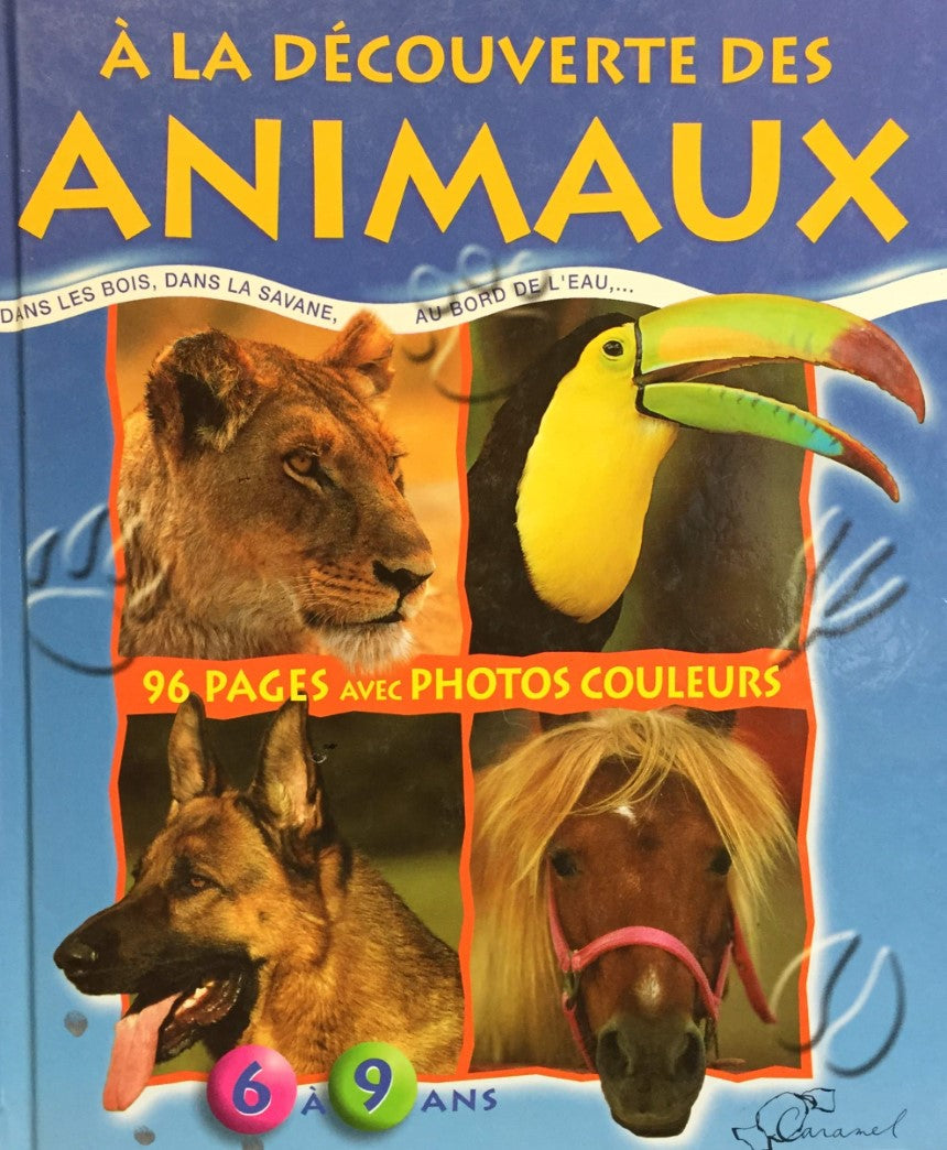 Livre À la découverte des animaux (Livre d'occasion) - ISBN 905828753X