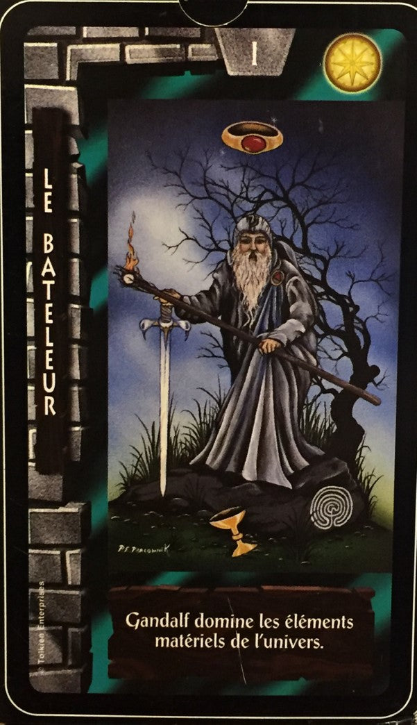 Livre Tarot : Le seigneur des anneaux (Livre d'occasion) - ISBN 9075336381