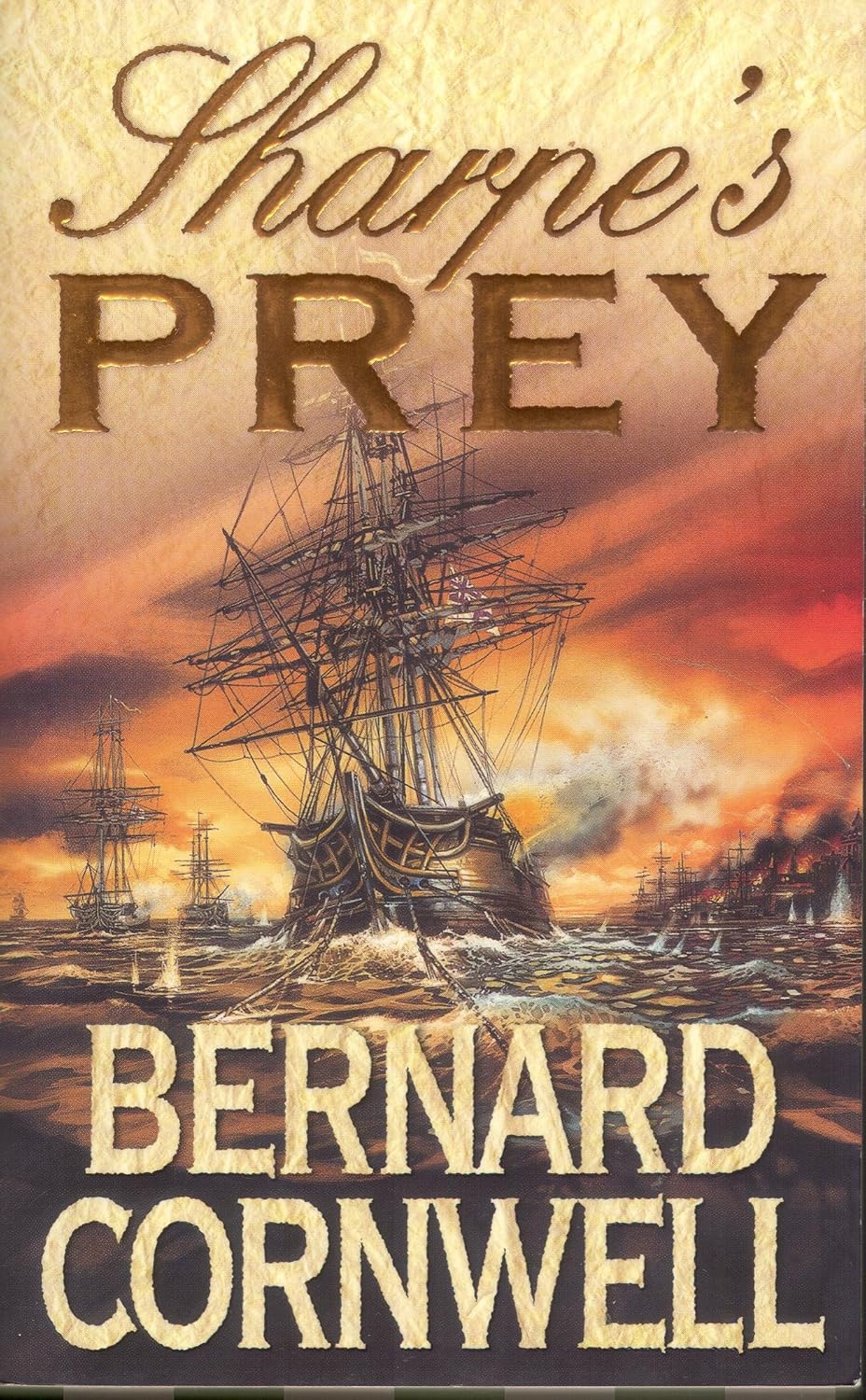 Livre Sharpe's Prey - Bernard Cornwell (Livre d'occasion) - ISBN 0006513107