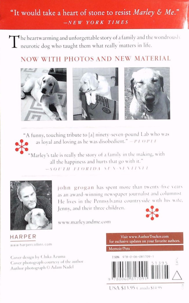 Livre Marley & Me: Life and Love with the World's Worst Dog - John Grogan (Livre d'occasion) - IS...