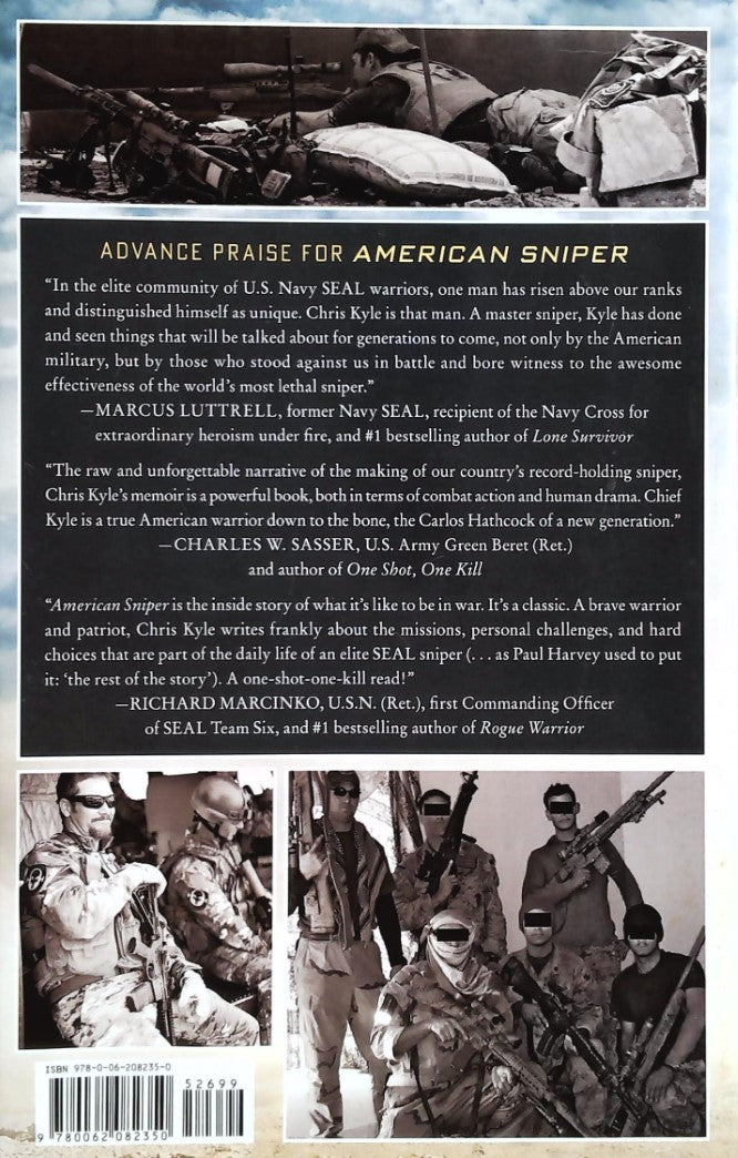 Livre American Sniper : The Autobiography of the Most Lethal Sniper in U.S. Military History - Ch...
