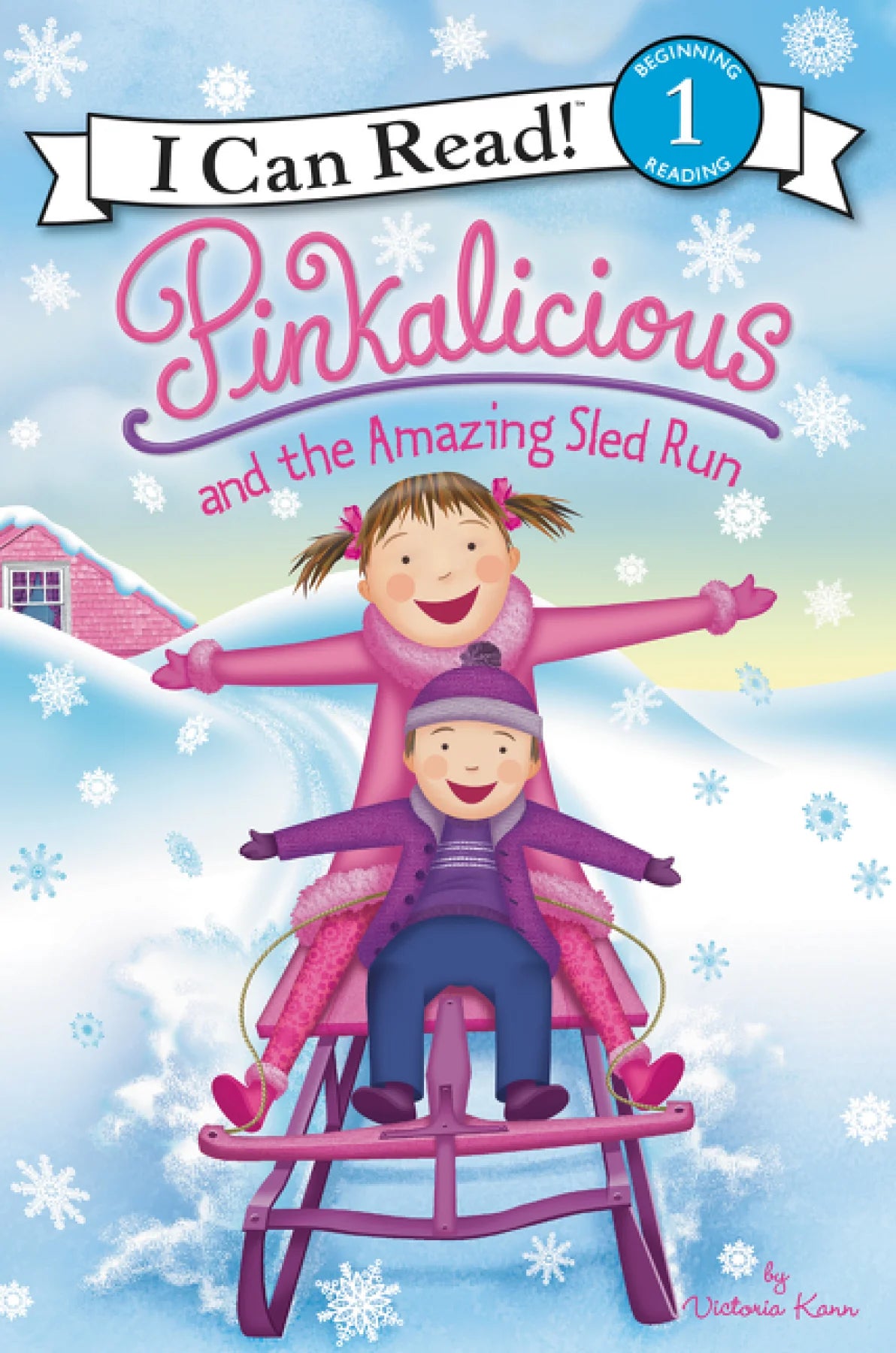 Livre I Can Read (Level 1) : Pinkalicious And The Amazing Sled Run (Victoria Kann) (Livre...