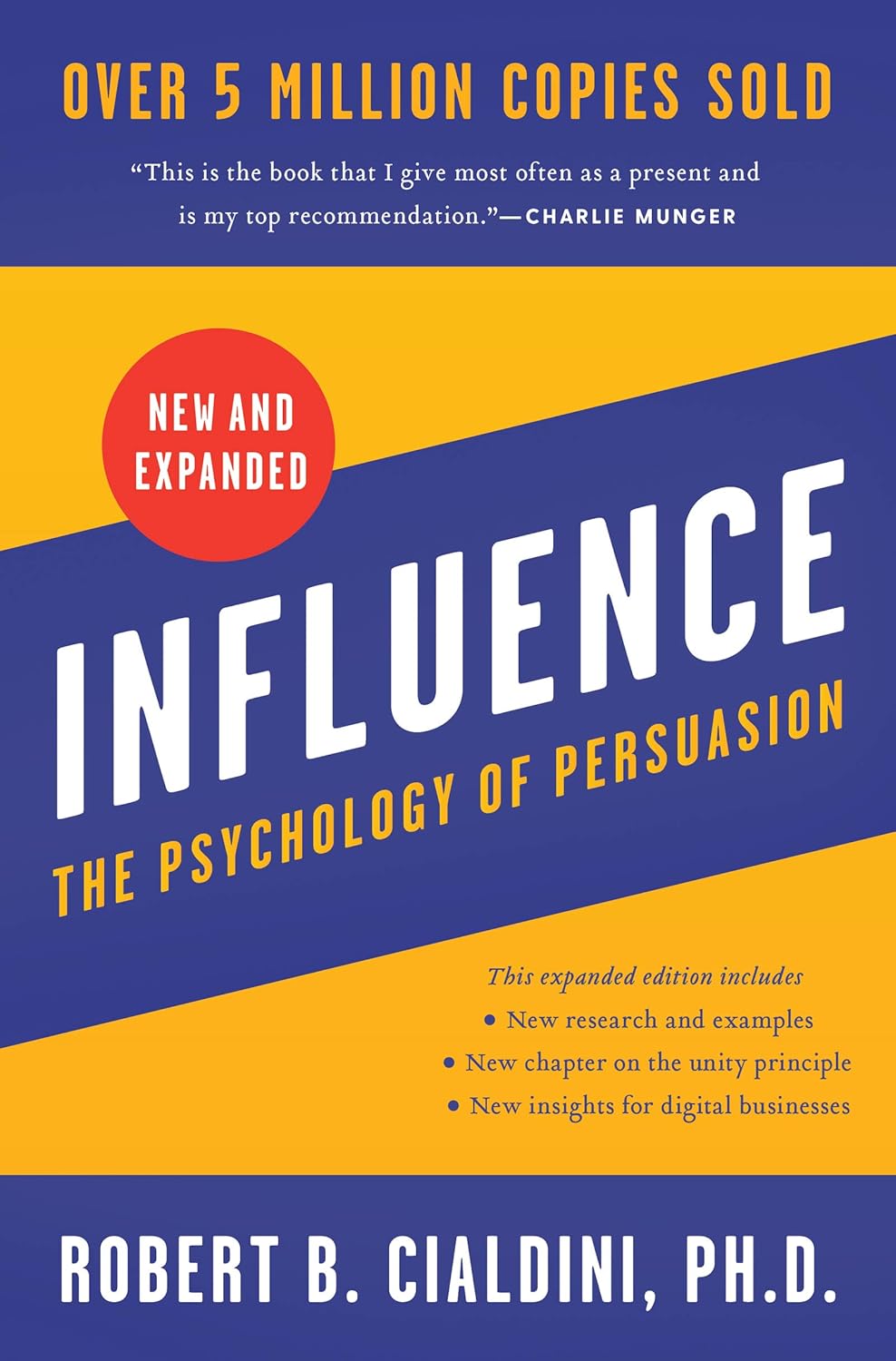 Livre Influence : New and Expanded : The Psychology of Persuasion - Robert B Cialdini (Livre d'oc...