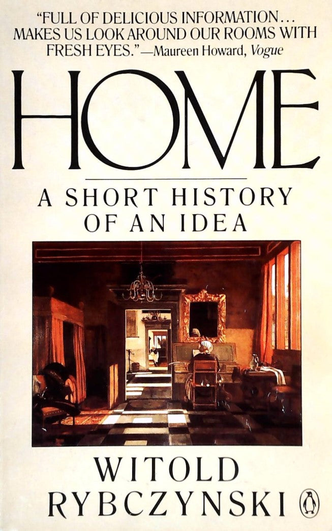 Livre ISBN 0140102310 Home : A Short History of an Idea (Witold Rybczynski)