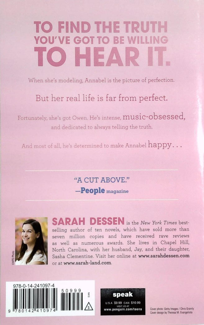Livre Just Listen - Sarah Dessen (Livre d'occasion) - ISBN 0142410977