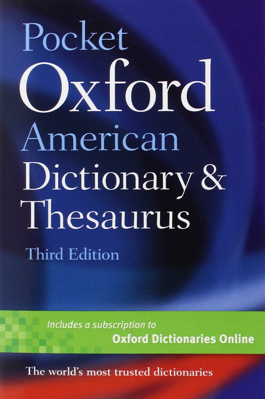 Livre Pocket Oxford American Dictionary & Thesaurus (Livre d'occasion) - ISBN 0199729956