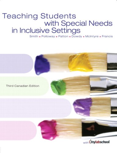 Livre Teaching Students with Special Needs in Inclusive Settings (3rd Canadian Edition) (Livre ne...