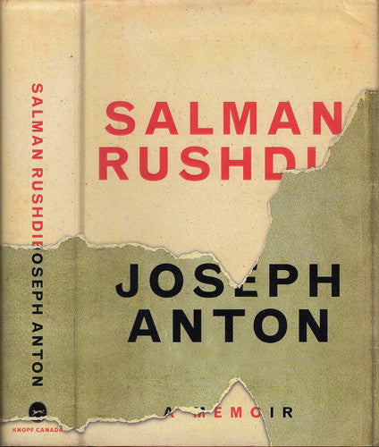 Livre Joseph Anton A Memoir (Salman Rushdie) (Livre d'occasion) - ISBN 0307401367