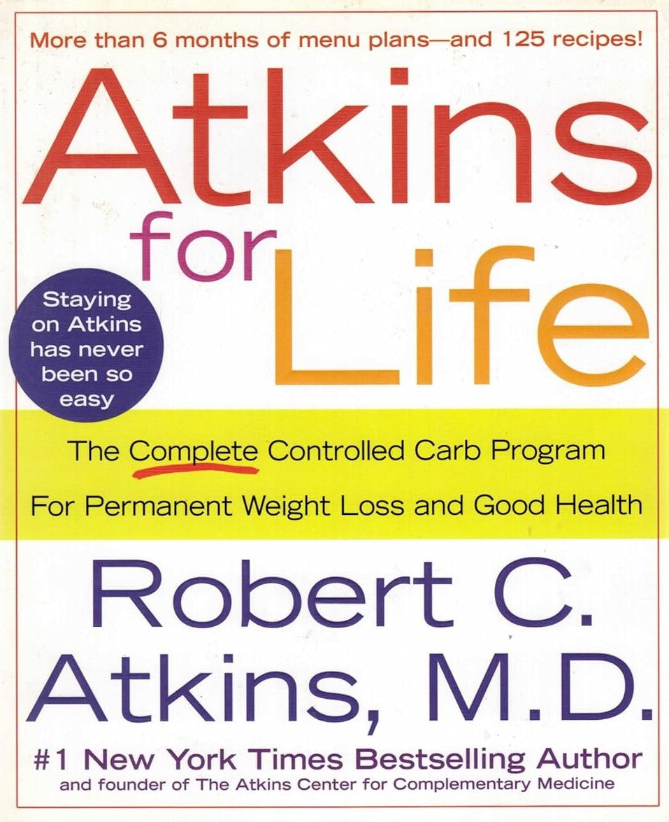 Livre Atkins For Life - Robert C. Atkins (Livre d'occasion) - ISBN 0312315228