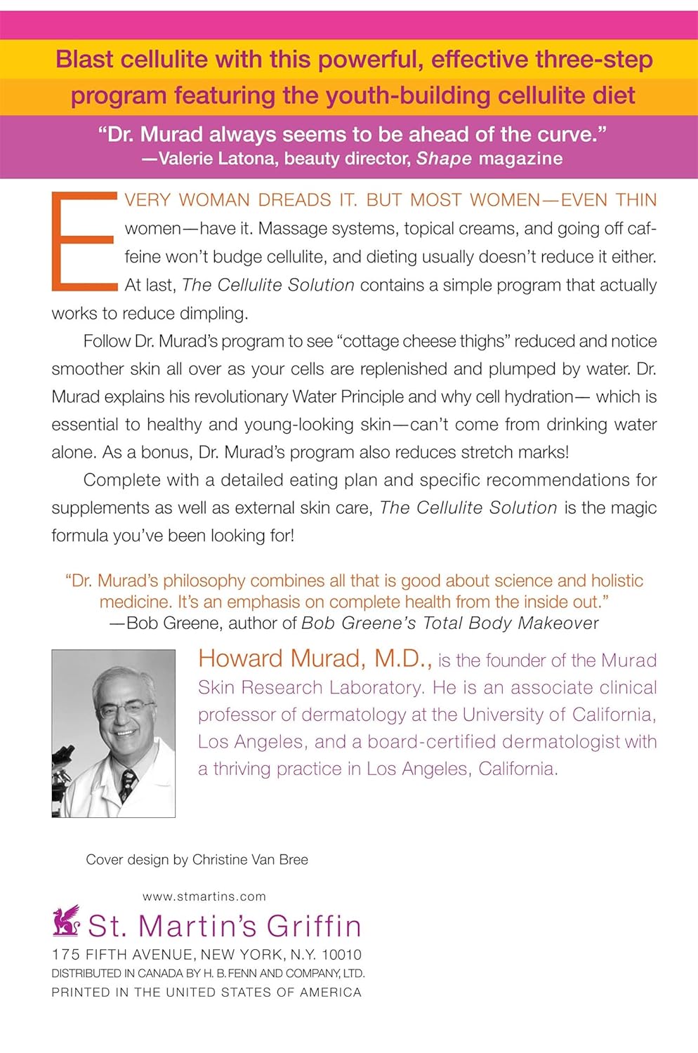 Livre The Cellulite Solution: A Doctor's Program for Losing Lumps, Bumps, Dimples, and Stretch Ma...