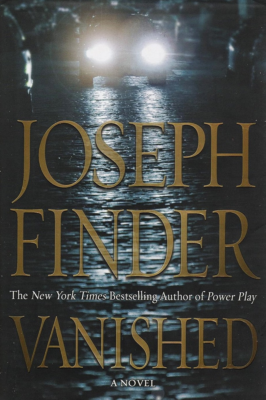 Livre Vanished - Joseph Finder (Livre d'occasion) - ISBN 0312379080