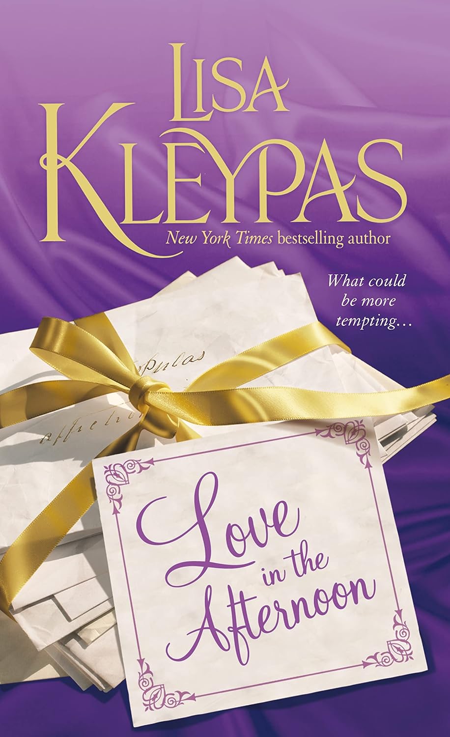 Livre Love In The Afternoon - Lisa Kleypas (Livre d'occasion) - ISBN 0312605390