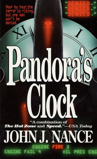 Livre Pandora's Clock - John J. Nance (Livre d'occasion) - ISBN 0312960344