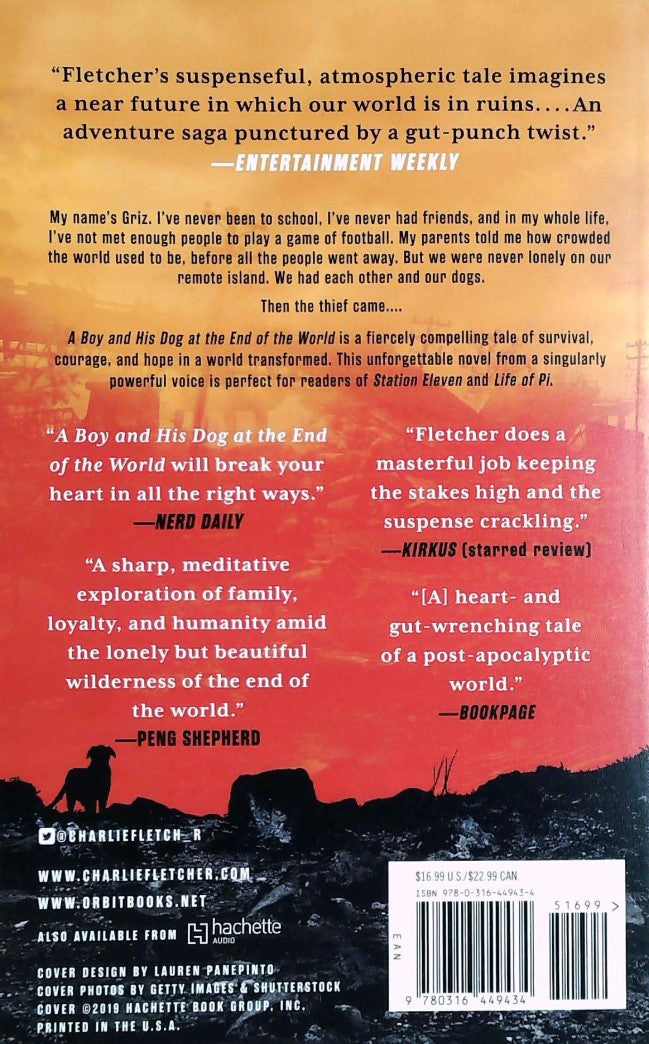 Livre A Boy and His Dog at the End of the World: A Novel - C. A. Fletcher (Livre d'occasion) - IS...