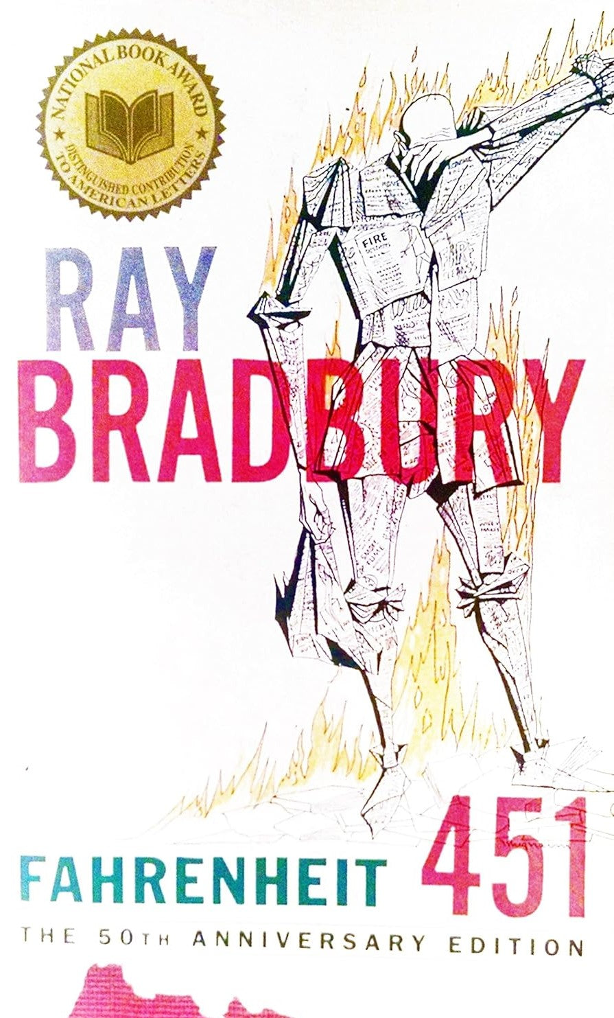 Livre Fahrenheit 451 (50th Anniversary Edition) - Ray Bradbury (Livre d'occasion) - ISBN 0345342968