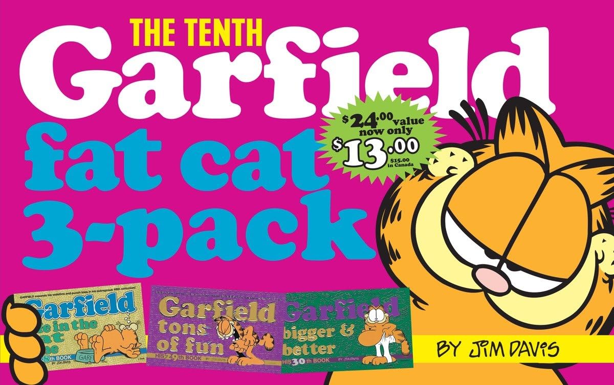 Livre The Tenth Garfield Fat Cat 3-Pack - Kim Davis (Livre d'occasion) - ISBN 0345434587