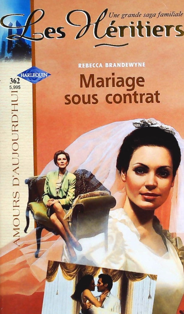 Livre Mariage sous contrat - Rebecca Brandewyne (Livre d'occasion)