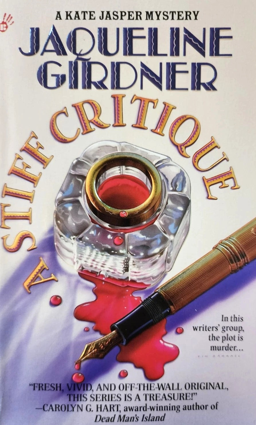Livre A Stiff Critique - Jacqueline Girdner (Livre d'occasion) - ISBN 0425147193