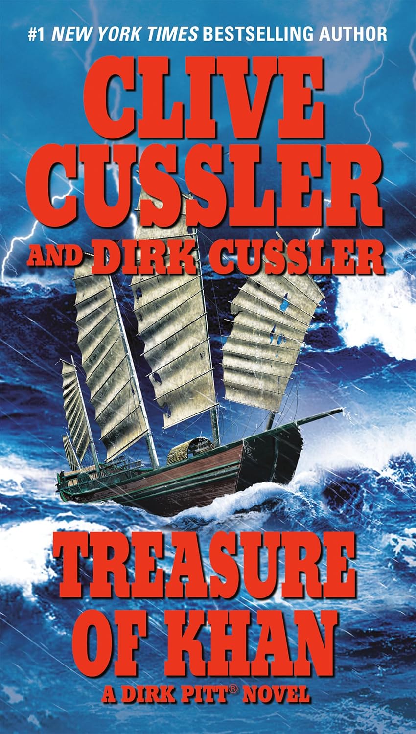 Livre Treasure of Khan - Clive Cussler (Livre d'occasion) - ISBN 0425218236