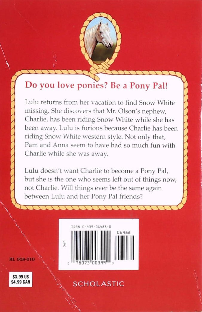 Livre Western Pony - Jeanne Betancourt (Livre d'occasion) - ISBN 0439064880