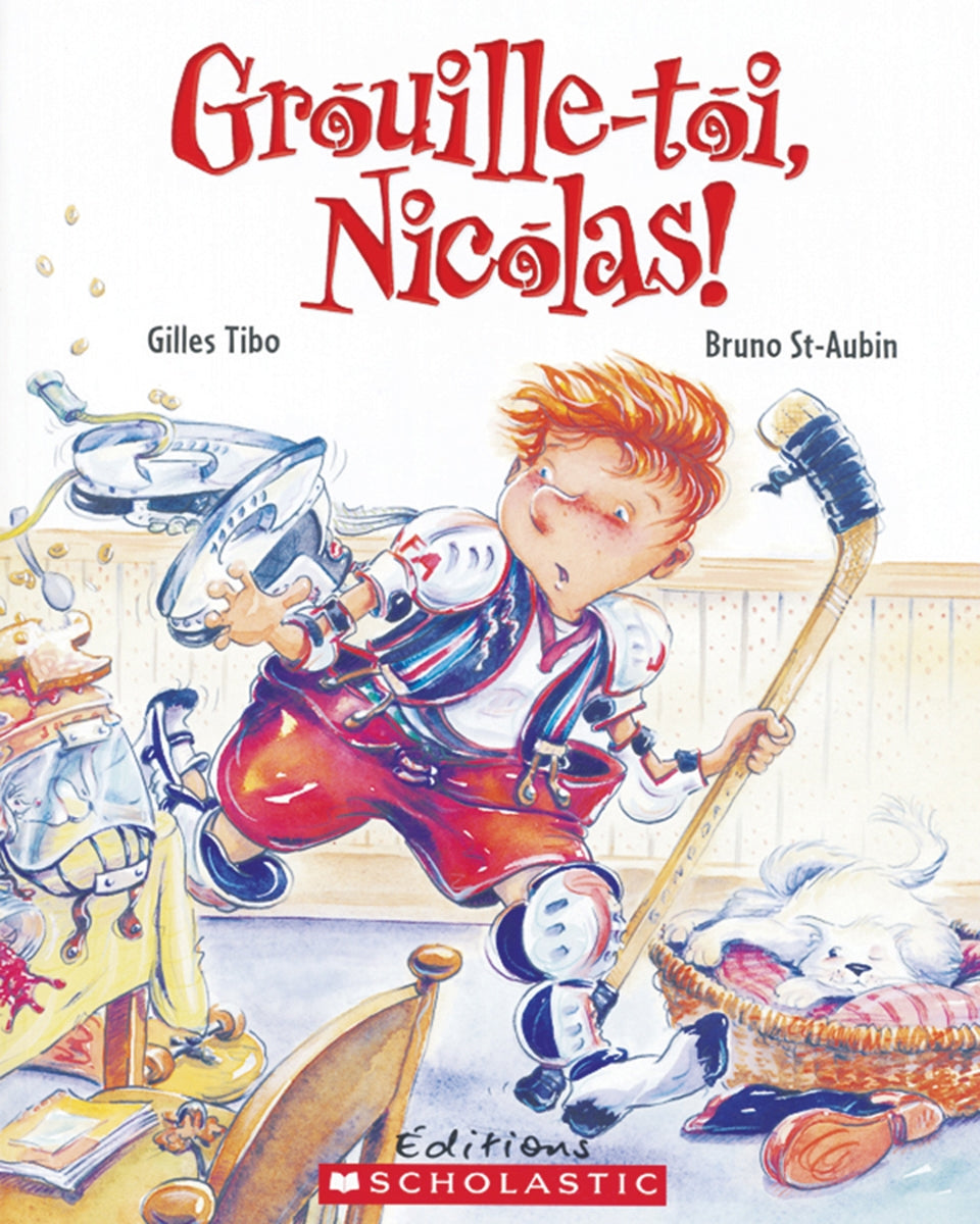 Livre Grouille-toi, Nicolas! - Gilles Tibo (Livre d'occasion)
