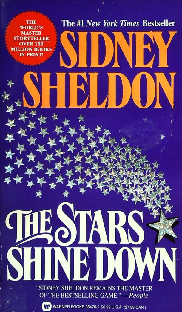 Livre The Stars Shine Down - Sidney Sheldon (Livre d'occasion) - ISBN 0446364762
