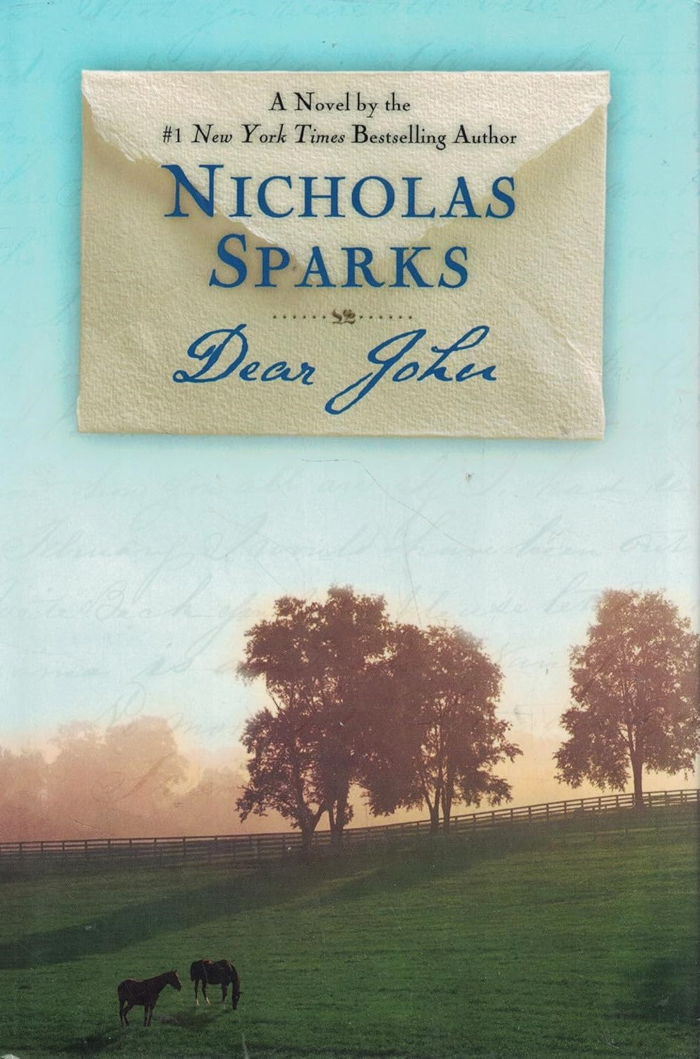 Livre Dear John - Nicholas Sparks (Livre d'occasion) - ISBN 0446528056