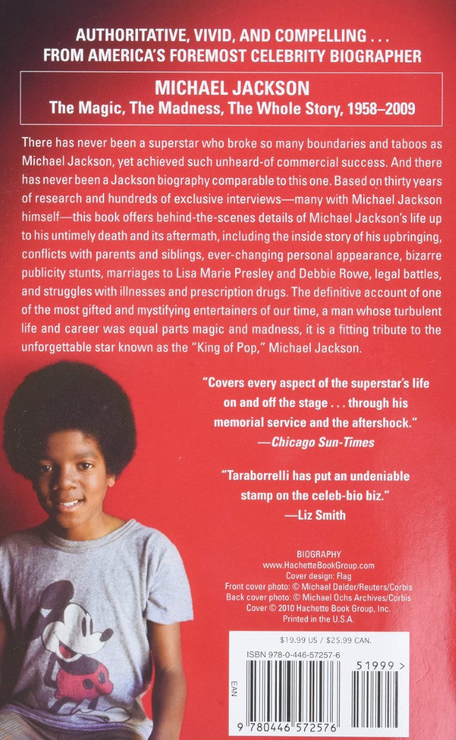 Livre Michael Jackson: The Magic, The Madness, The Whole Story (1958-2009) - J. Randy Taraborrell...