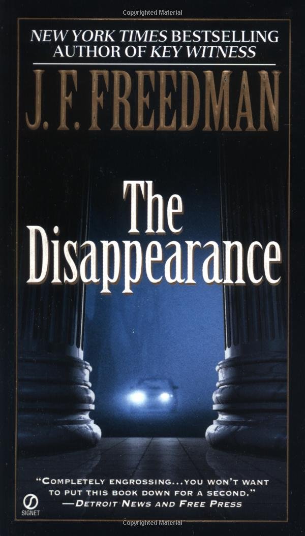 Livre The Disappearance - J.F. Freedman (Livre d'occasion) - ISBN 0451197429