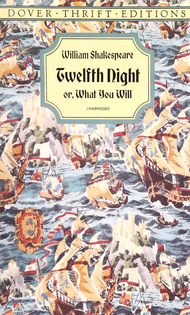 Livre Twelfth Night, Or, What You Will (Dover Thrift Editions) - William Shakespeare (Livre d'occ...