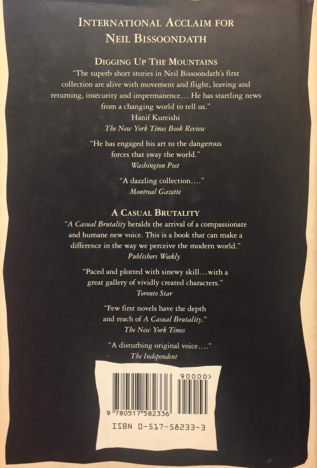 Livre On The Eve Of Uncertain Tomorrows - Neil Bissoondath (Livre d'occasion) - ISBN 0517582333