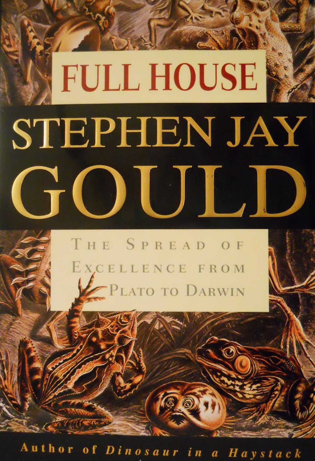 Livre Full House: The Spread of Excellence from Plato to Darwin - Stephen Jay Gould (Livre d'occa...