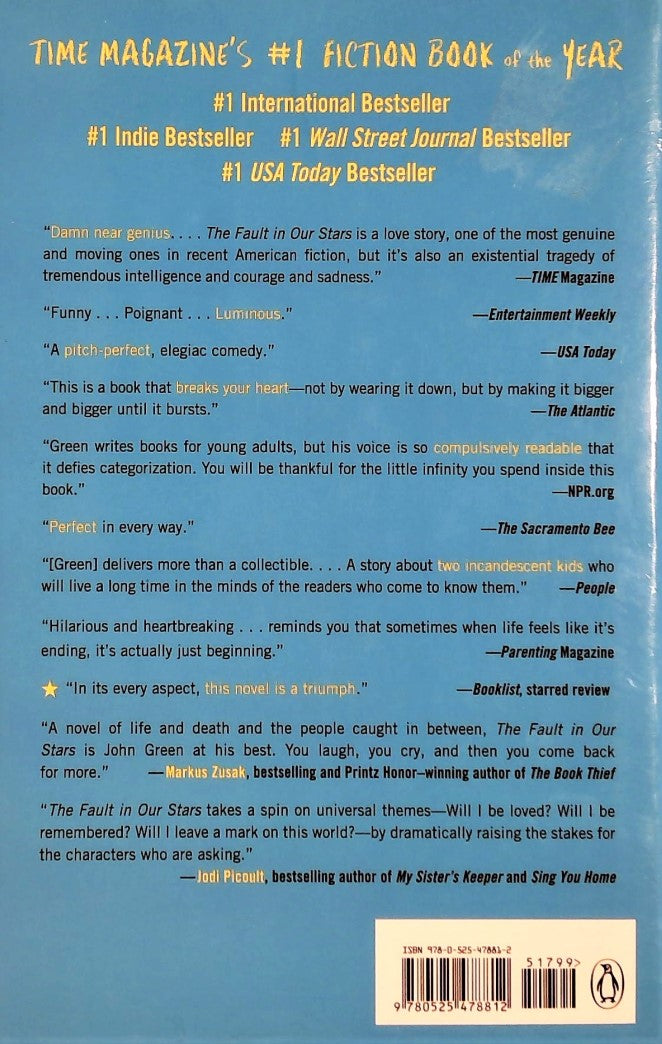 Livre The Fault in our Stars - John Green (Livre d'occasion) - ISBN 0525478817
