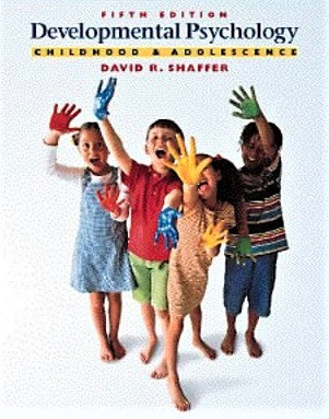 Livre Developmental Psychology : Childhood and Adolescence - David R. Shaffer (Livre d'occasion) ...