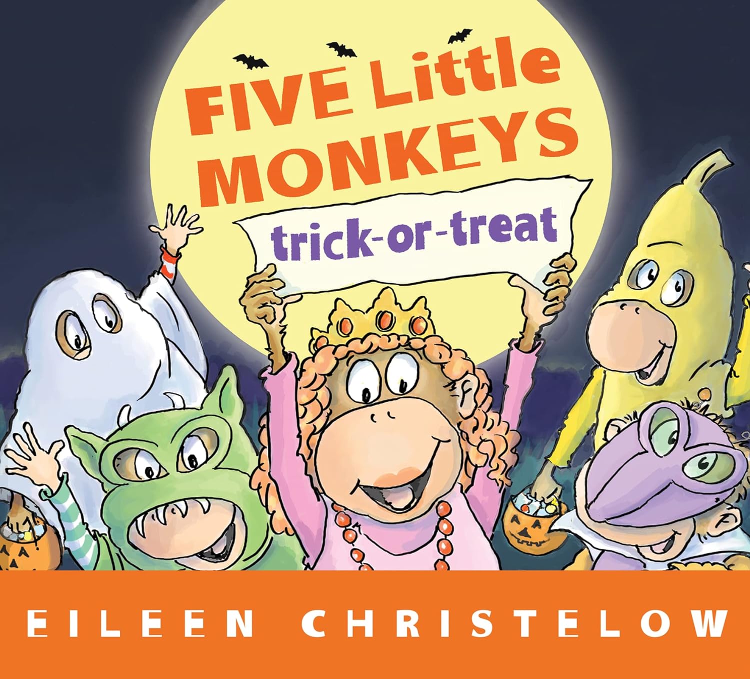 Livre Five Little Monkeys Trick-or-Treat - Eileen Christelow (Livre d'occasion) - ISBN 054443062X